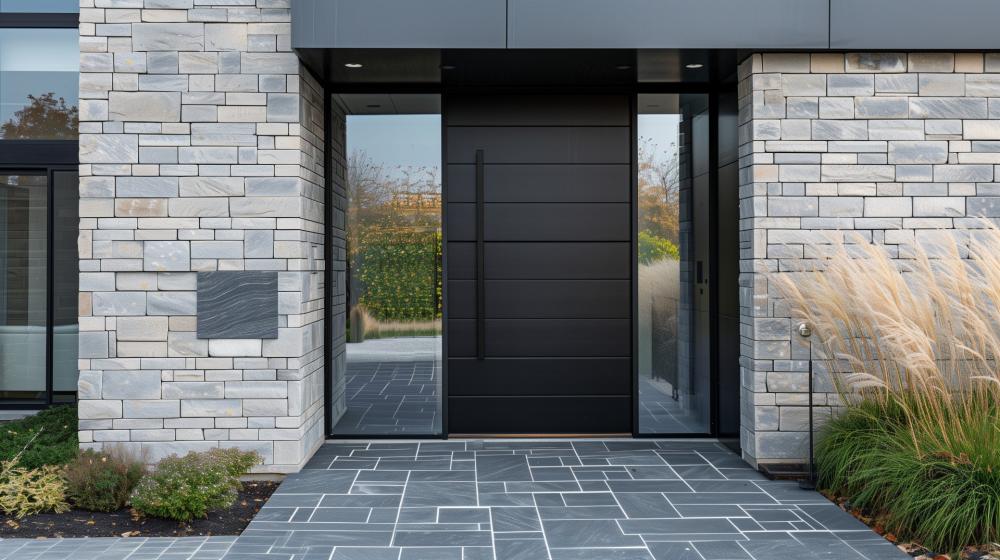 pose porte d'entrée